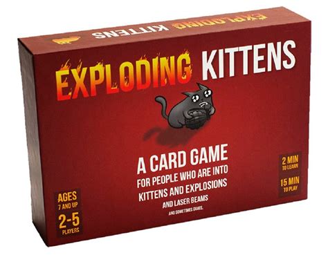 Exploding Kittens: A Card Game Balancing Cutthroat Competition and Adorable Feline Mayhem!