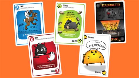 Exploding Kittens – A Hilariously Explosive Card Game for Friends and Foes!