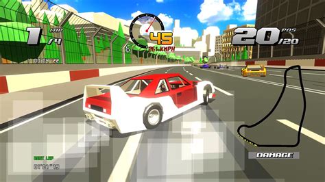 Hotshot Racing: A Retro Arcade Racer That Sets Your Heart on Fire!